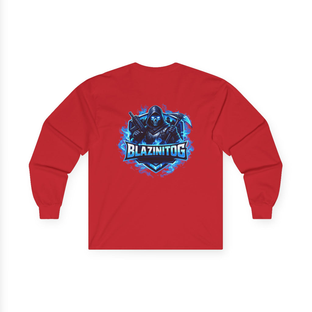 BlazinItOG Gaming Logo Long Sleeve Tee