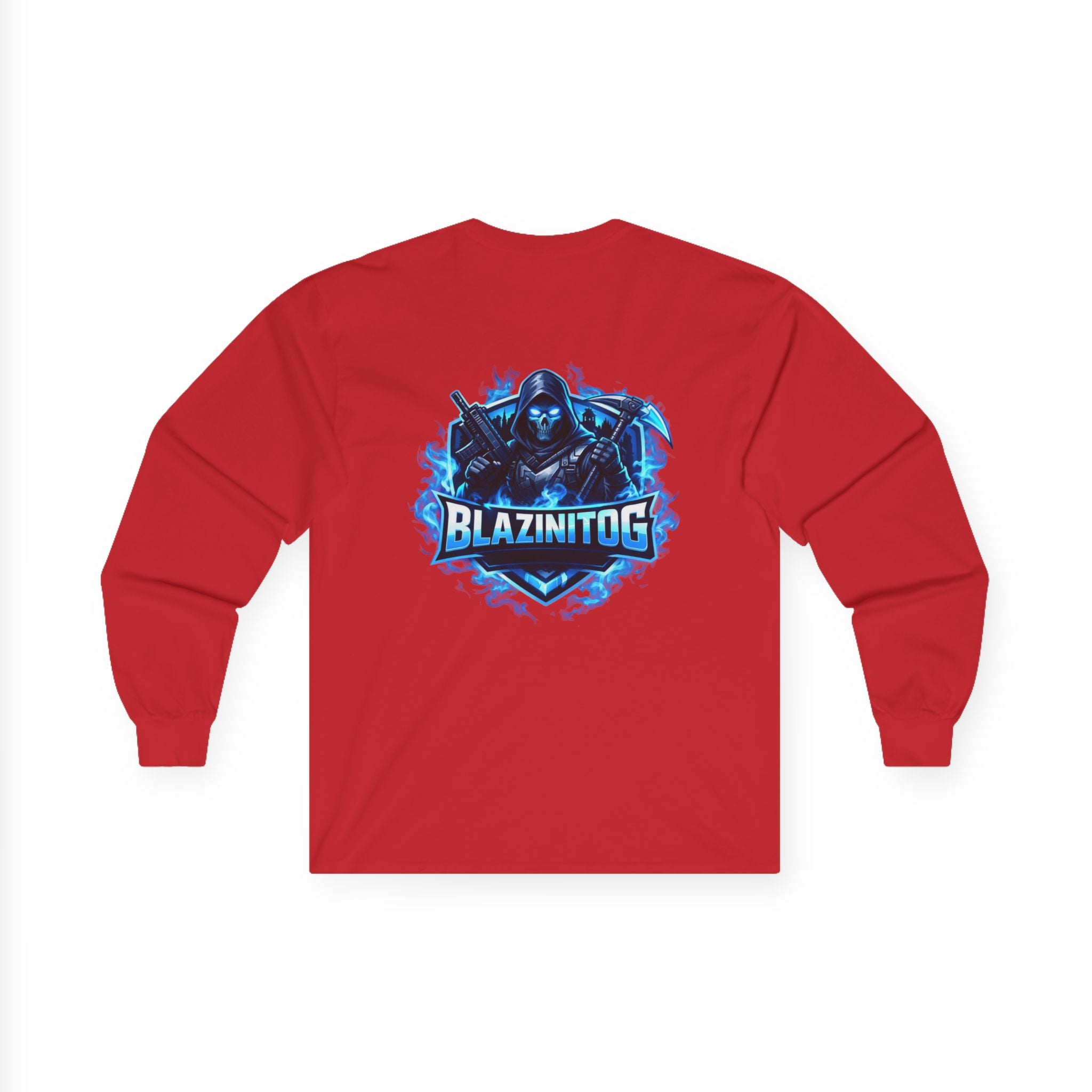 BlazinItOG Gaming Logo Long Sleeve Tee